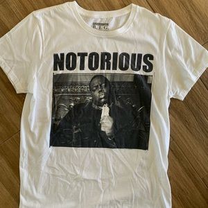 Oversized Biggie Rapper Hip Hop Band T-Shirt